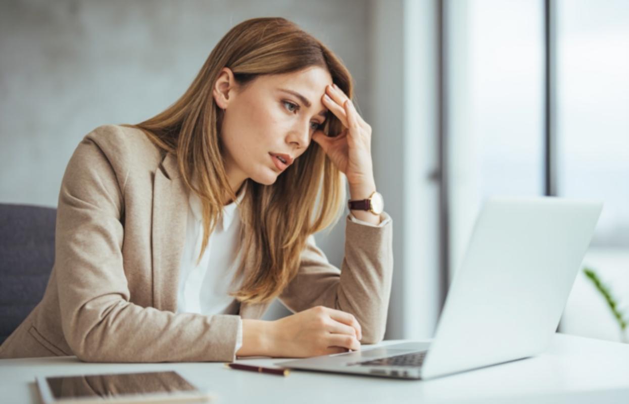 Financial analyst reviewing valuation models during a live webinar session