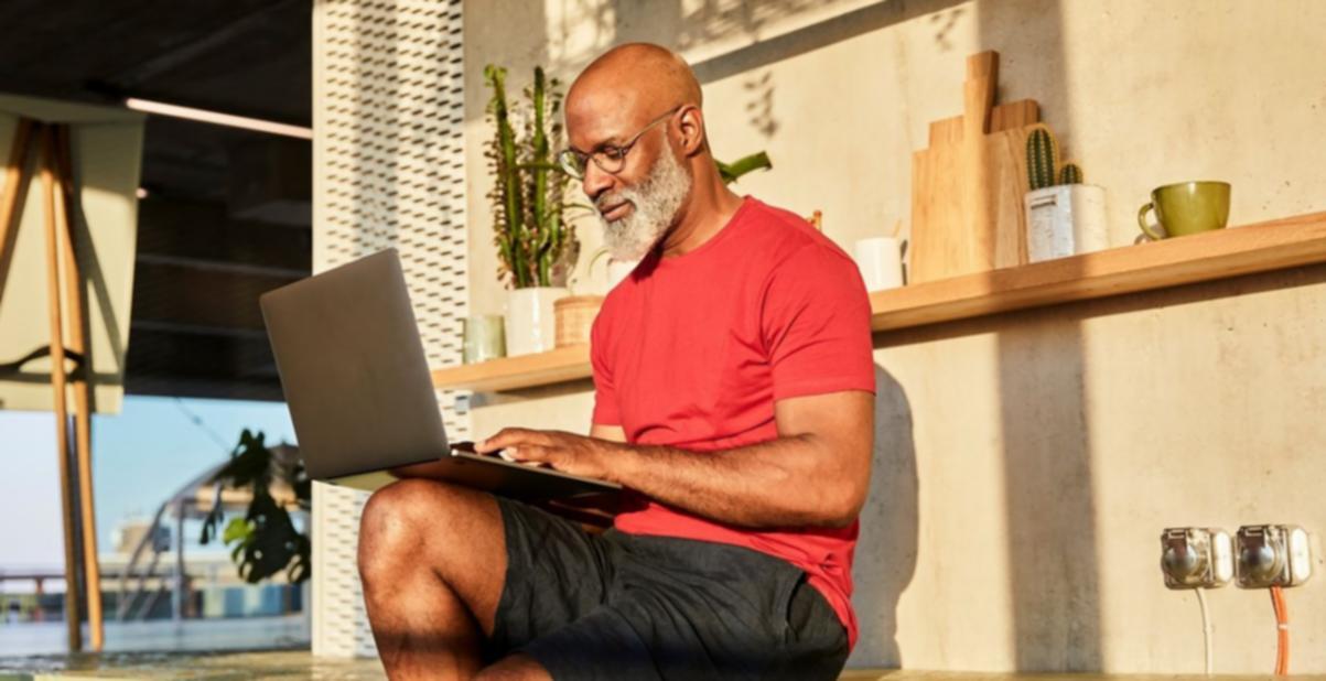 Financial analyst reviewing valuation models on screen